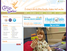 Tablet Screenshot of caitlins-smiles.org